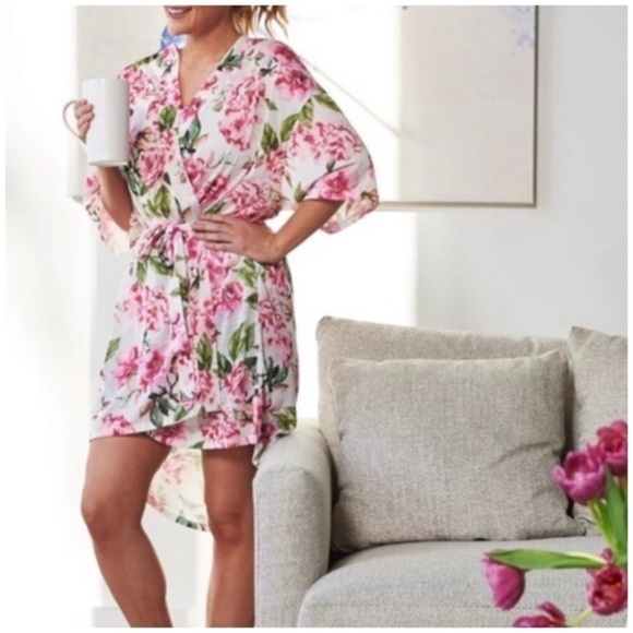 Show Me Your Mumu Brie Robe Garden of Blooms O/S Floral Swim Coquette Feminine - Picture 9 of 9